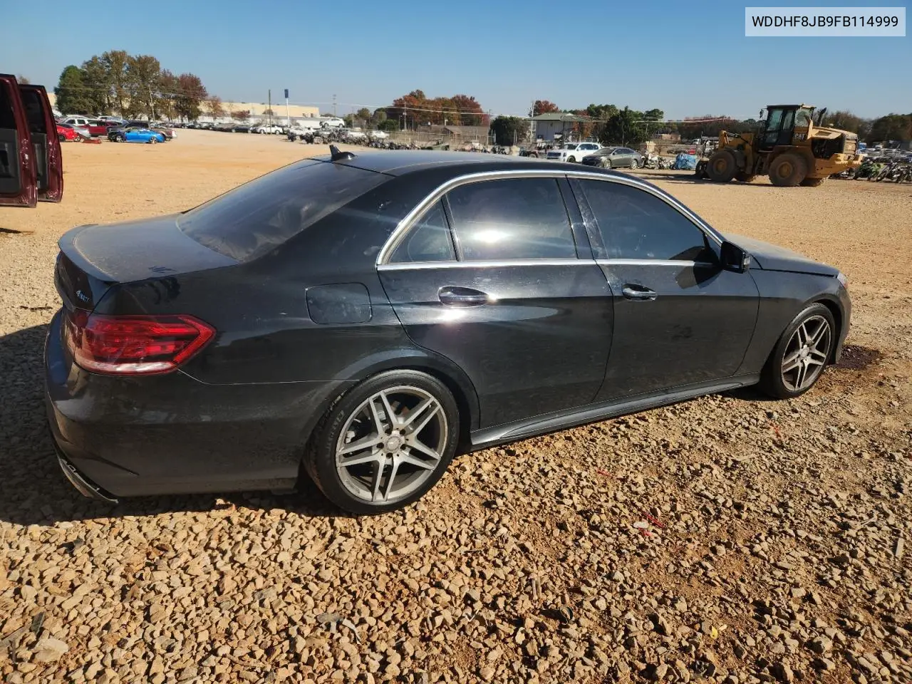 WDDHF8JB9FB114999 2015 Mercedes-Benz E 350 4Matic