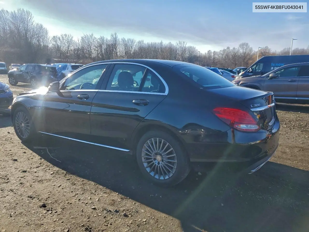 55SWF4KB8FU043041 2015 Mercedes-Benz C 300 4Matic