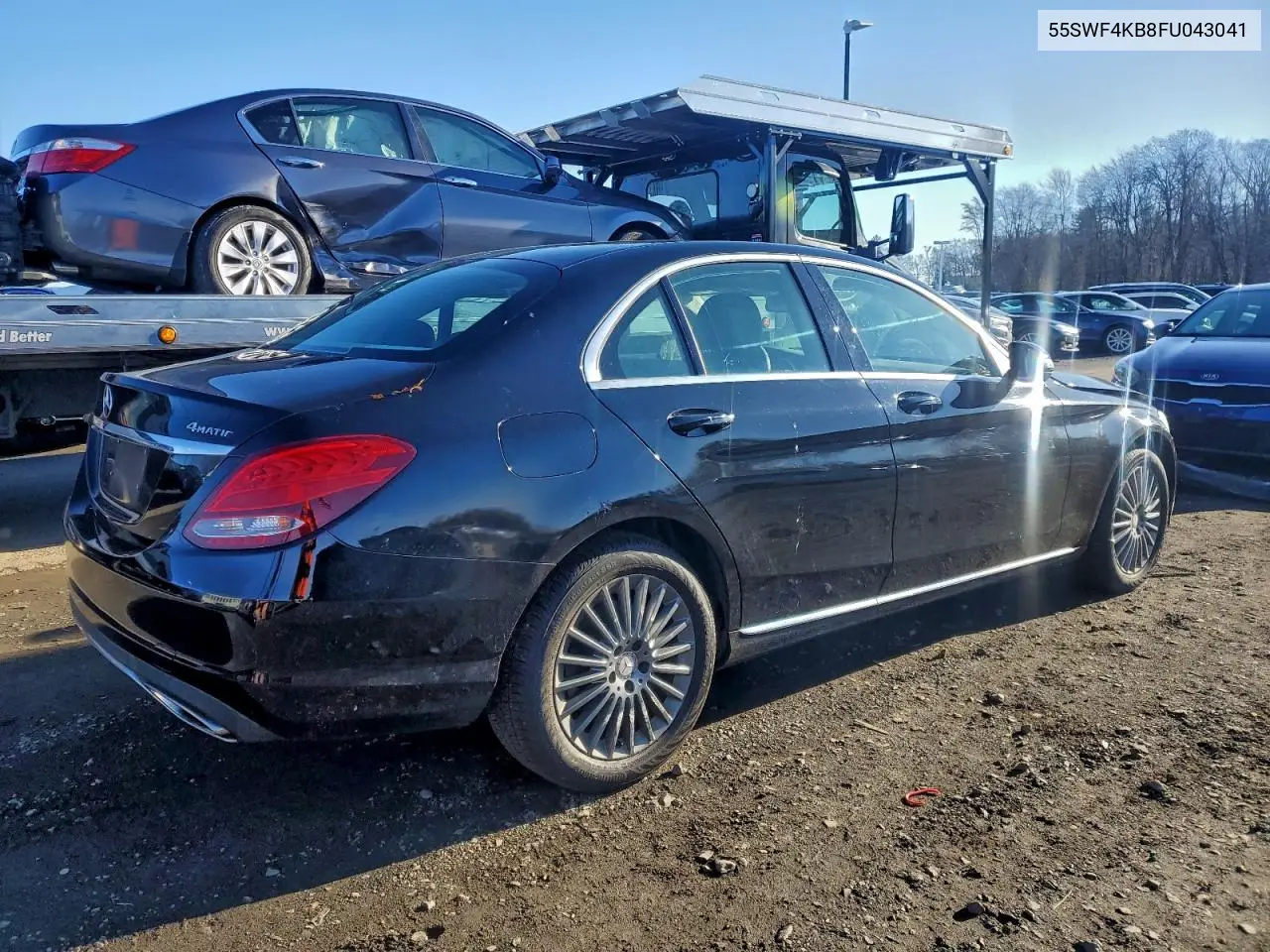 55SWF4KB8FU043041 2015 Mercedes-Benz C 300 4Matic