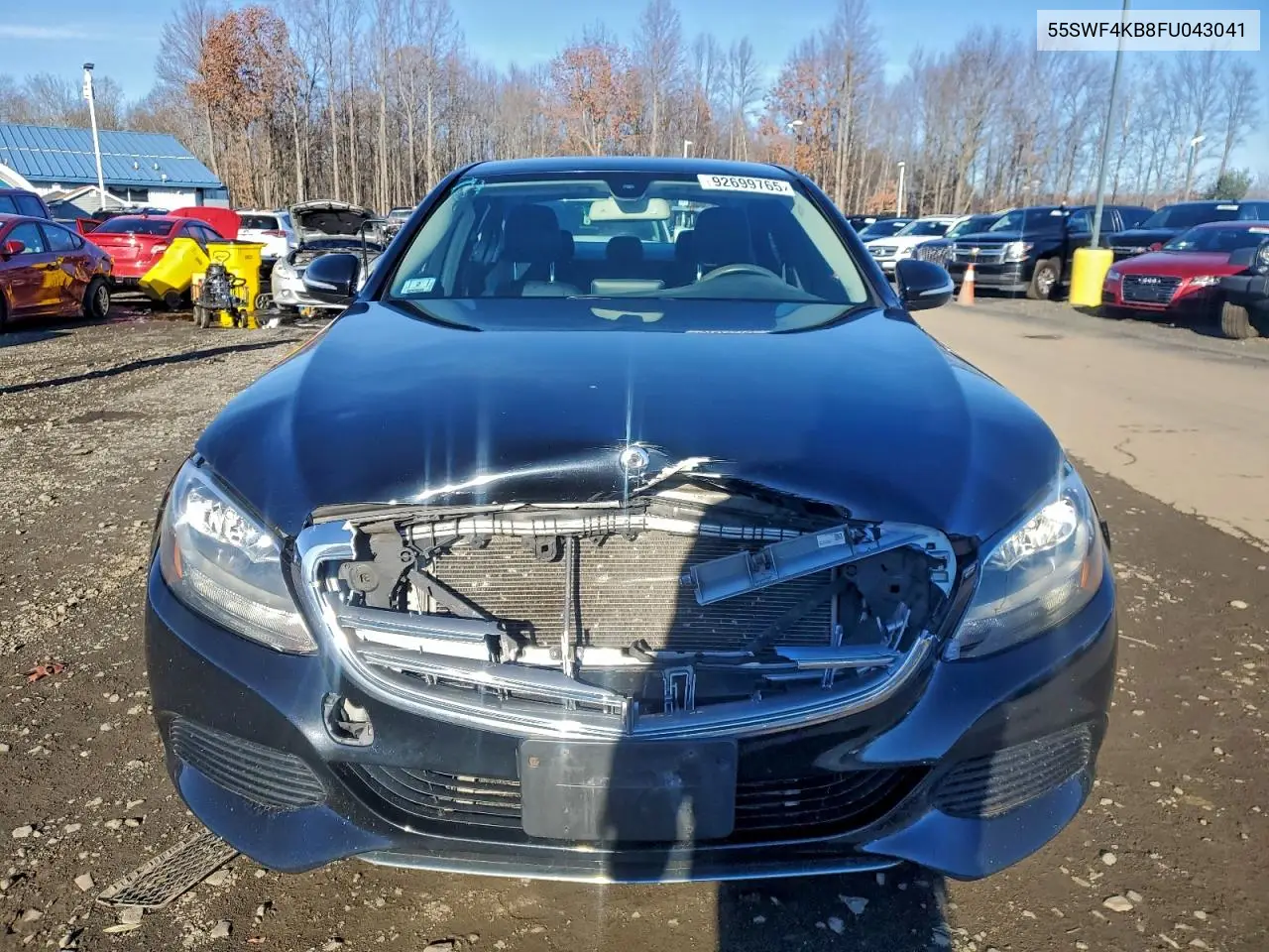 55SWF4KB8FU043041 2015 Mercedes-Benz C 300 4Matic