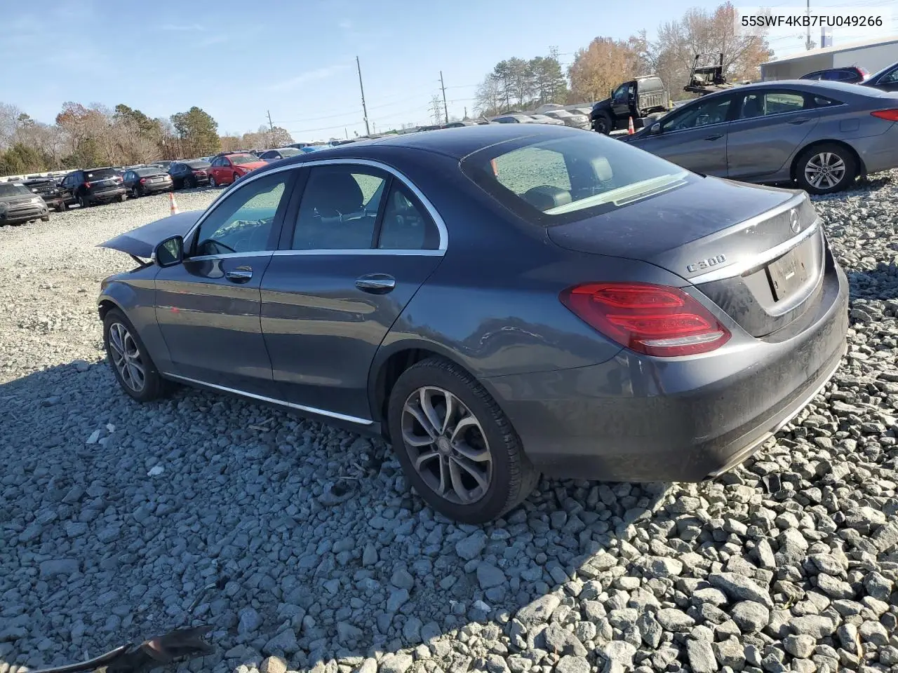 55SWF4KB7FU049266 2015 Mercedes-Benz C 300 4Matic