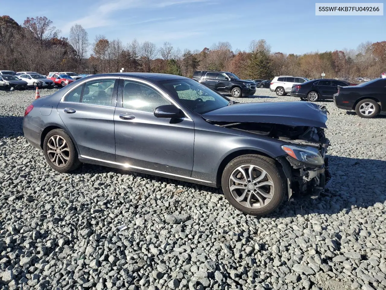 55SWF4KB7FU049266 2015 Mercedes-Benz C 300 4Matic
