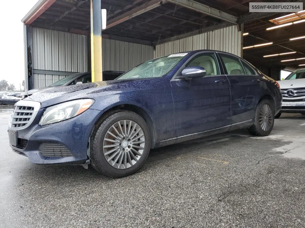 55SWF4KB8FU027664 2015 Mercedes-Benz C 300 4Matic