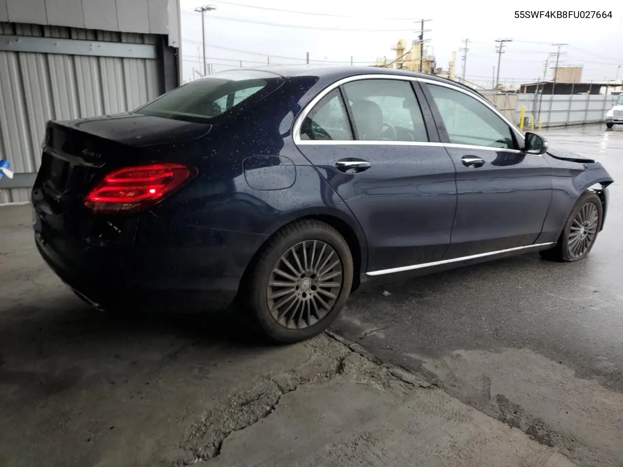 55SWF4KB8FU027664 2015 Mercedes-Benz C 300 4Matic