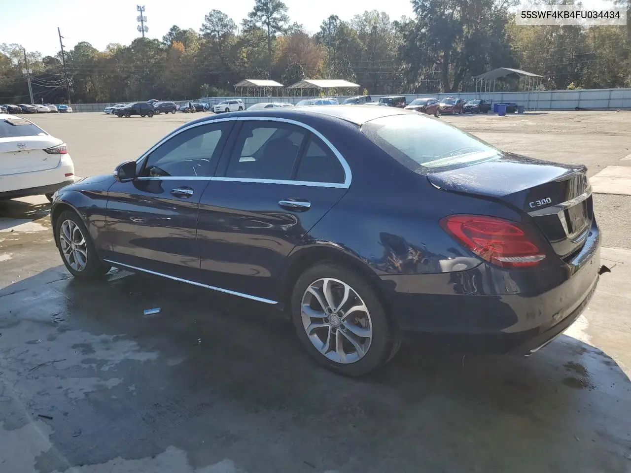55SWF4KB4FU034434 2015 Mercedes-Benz C 300 4Matic
