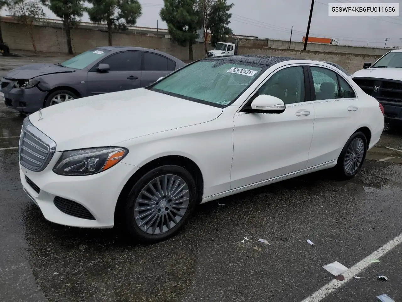 55SWF4KB6FU011656 2015 Mercedes-Benz C 300 4Matic