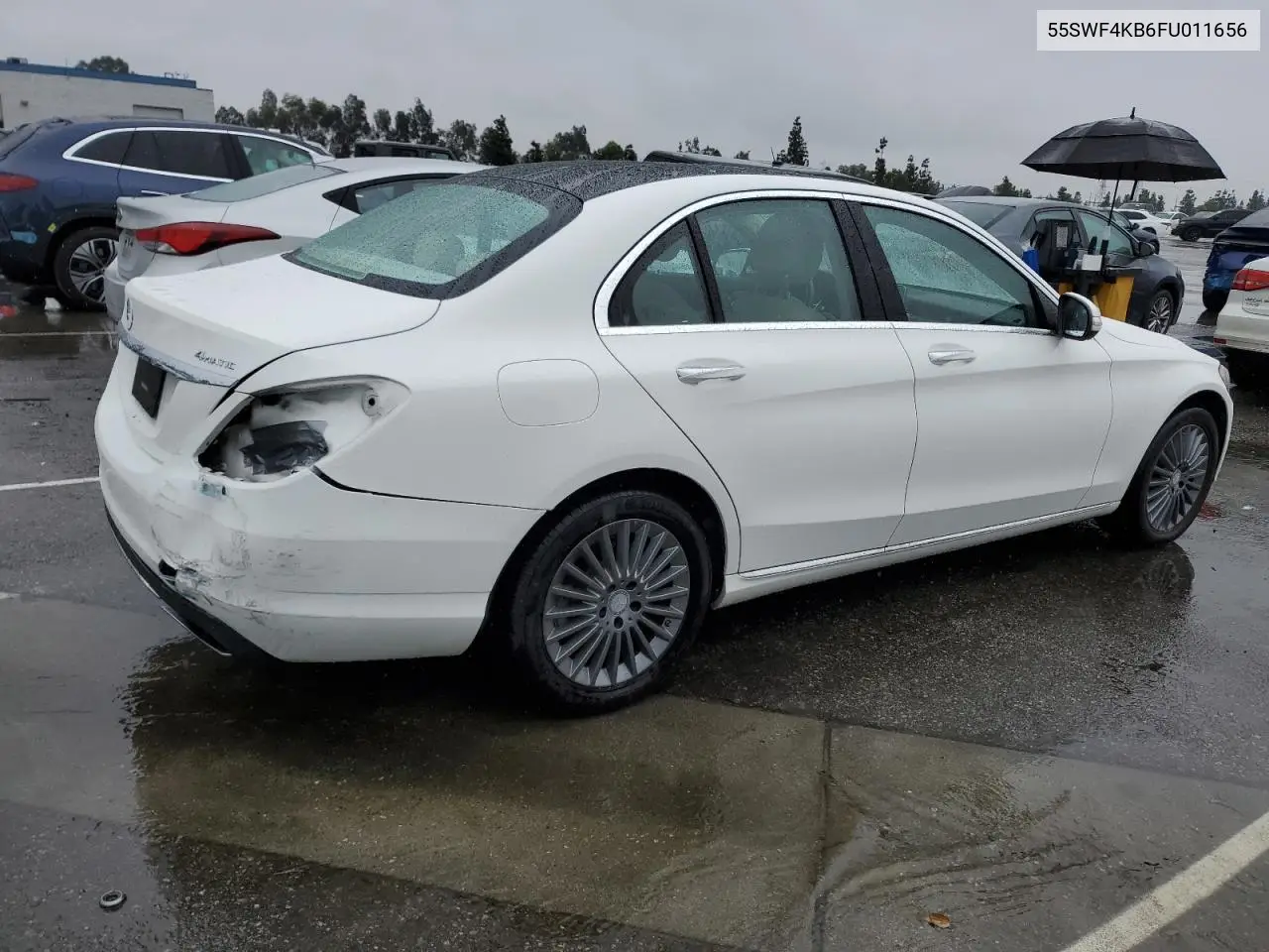 55SWF4KB6FU011656 2015 Mercedes-Benz C 300 4Matic