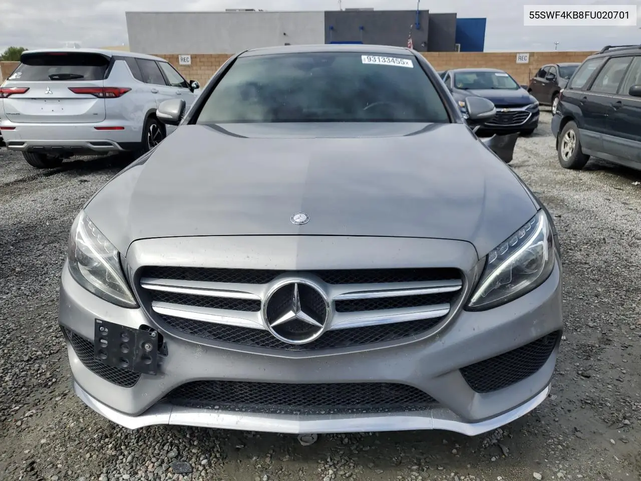 55SWF4KB8FU020701 2015 Mercedes-Benz C 300 4Matic