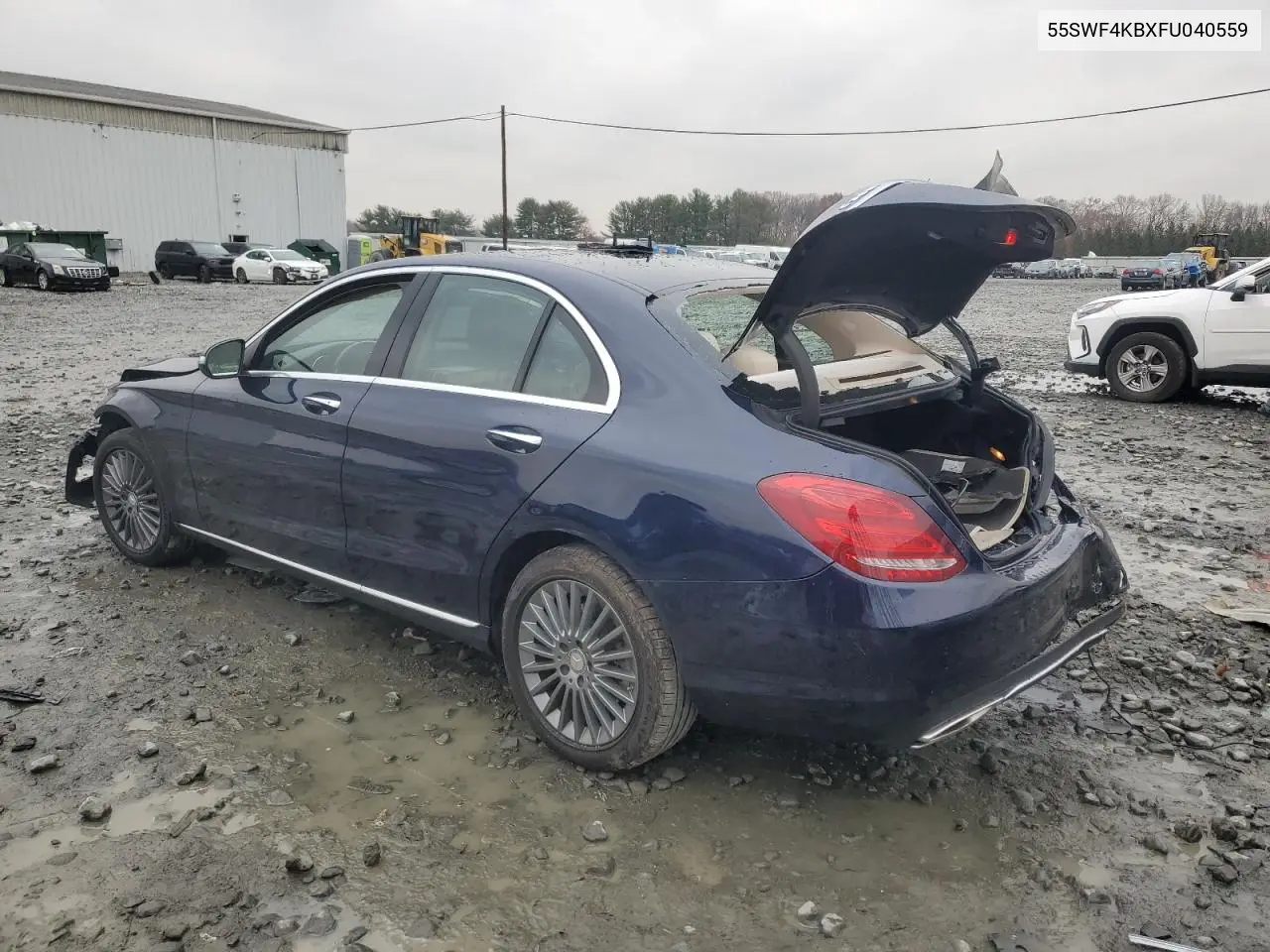 55SWF4KBXFU040559 2015 Mercedes-Benz C 300 4Matic