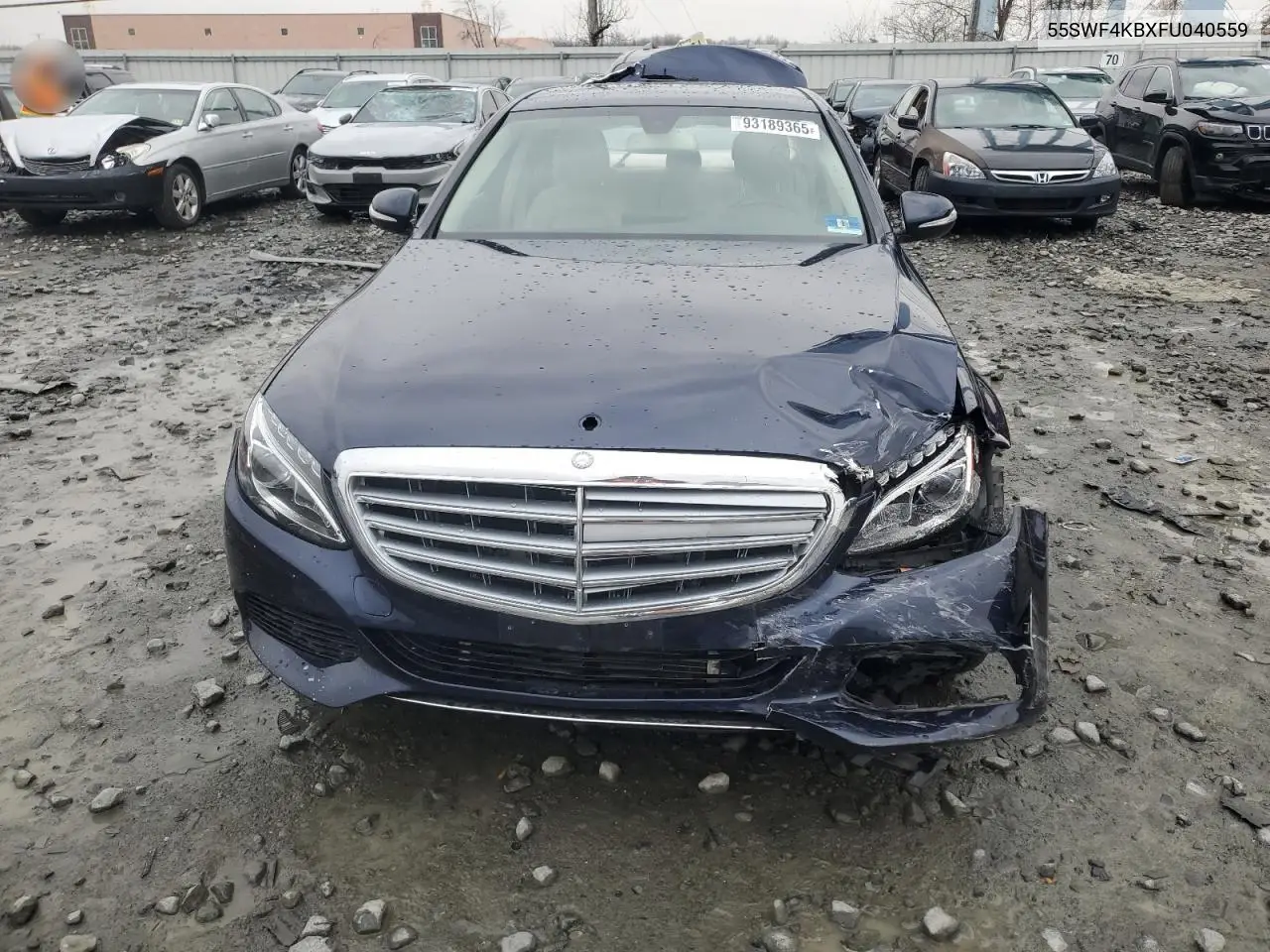 55SWF4KBXFU040559 2015 Mercedes-Benz C 300 4Matic