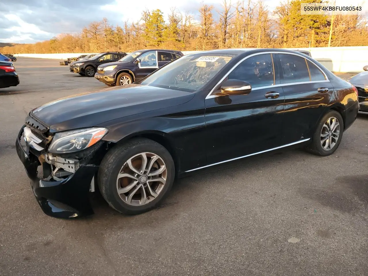55SWF4KB8FU080543 2015 Mercedes-Benz C 300 4Matic