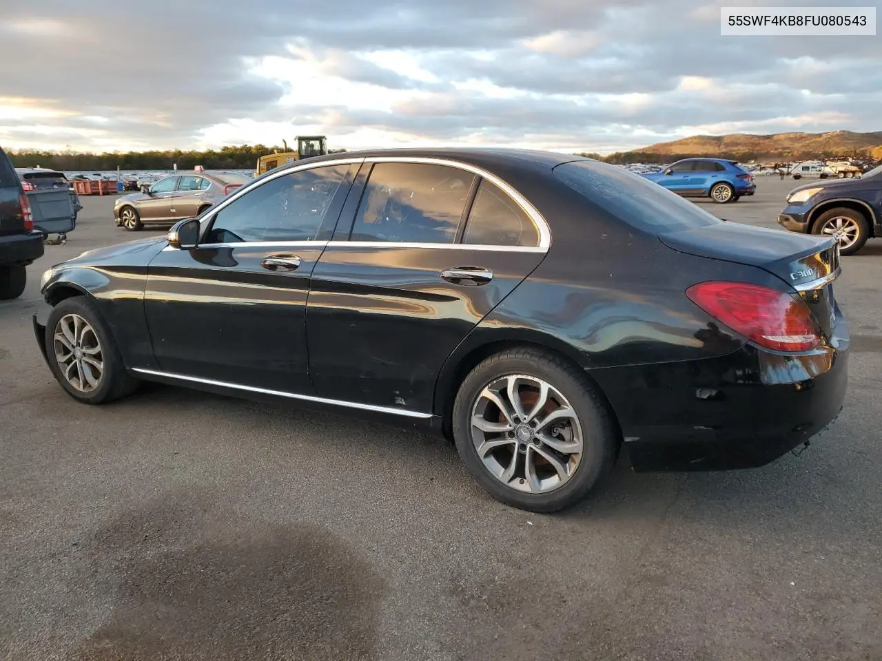 55SWF4KB8FU080543 2015 Mercedes-Benz C 300 4Matic