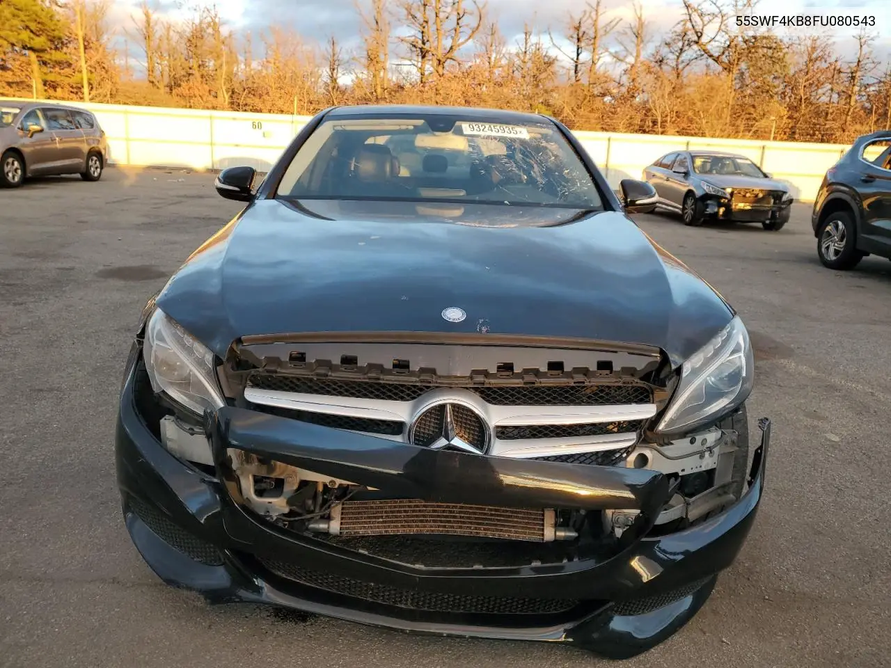 55SWF4KB8FU080543 2015 Mercedes-Benz C 300 4Matic