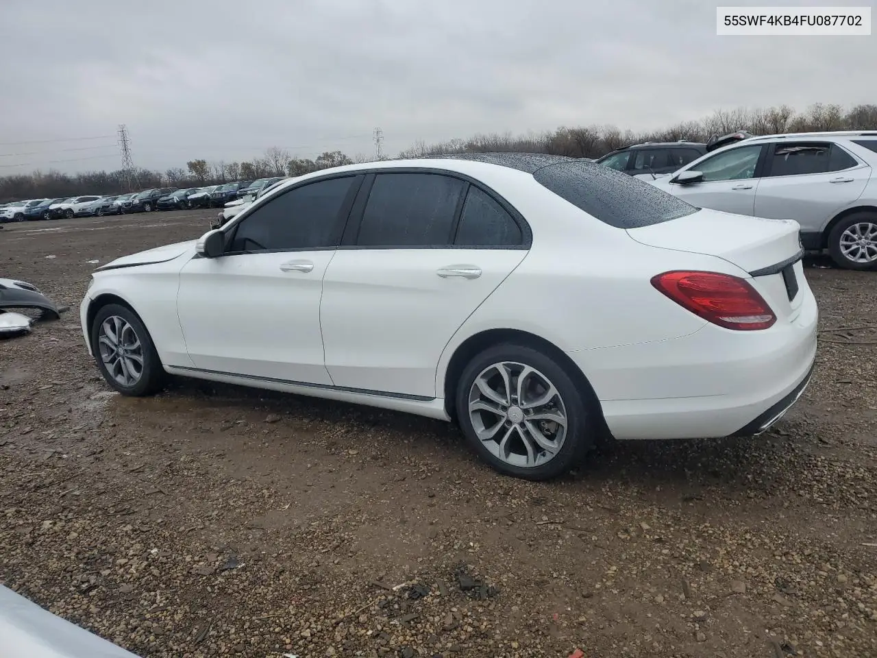 55SWF4KB4FU087702 2015 Mercedes-Benz C 300 4Matic