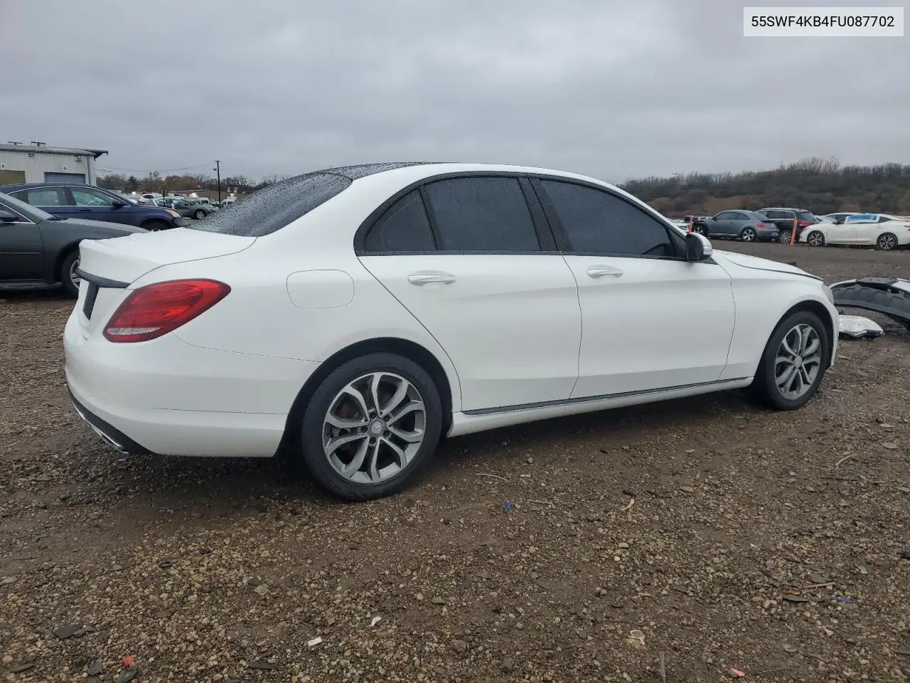 55SWF4KB4FU087702 2015 Mercedes-Benz C 300 4Matic