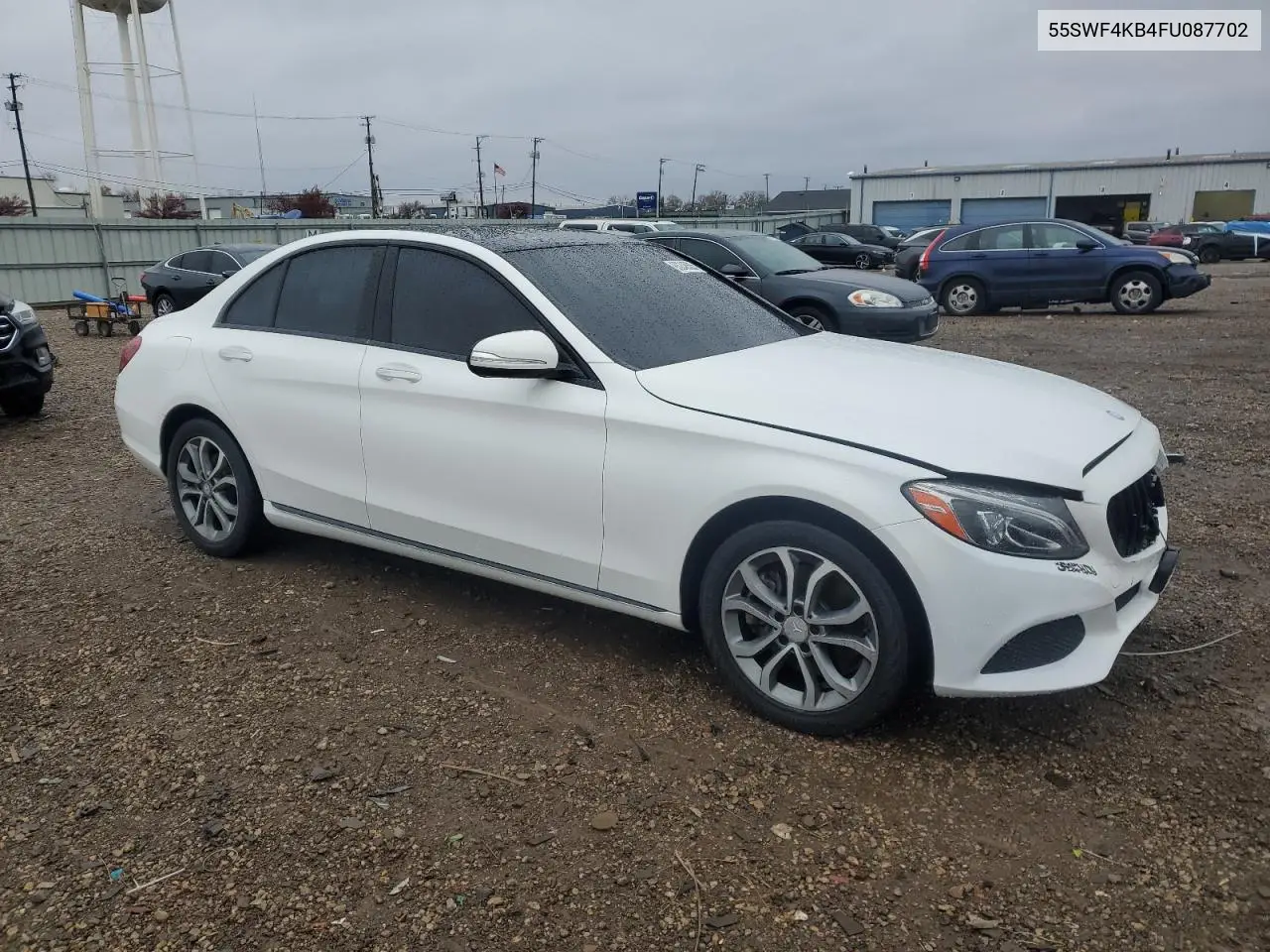 55SWF4KB4FU087702 2015 Mercedes-Benz C 300 4Matic