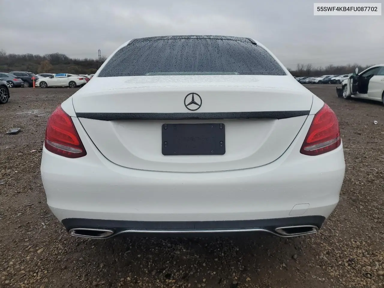 55SWF4KB4FU087702 2015 Mercedes-Benz C 300 4Matic