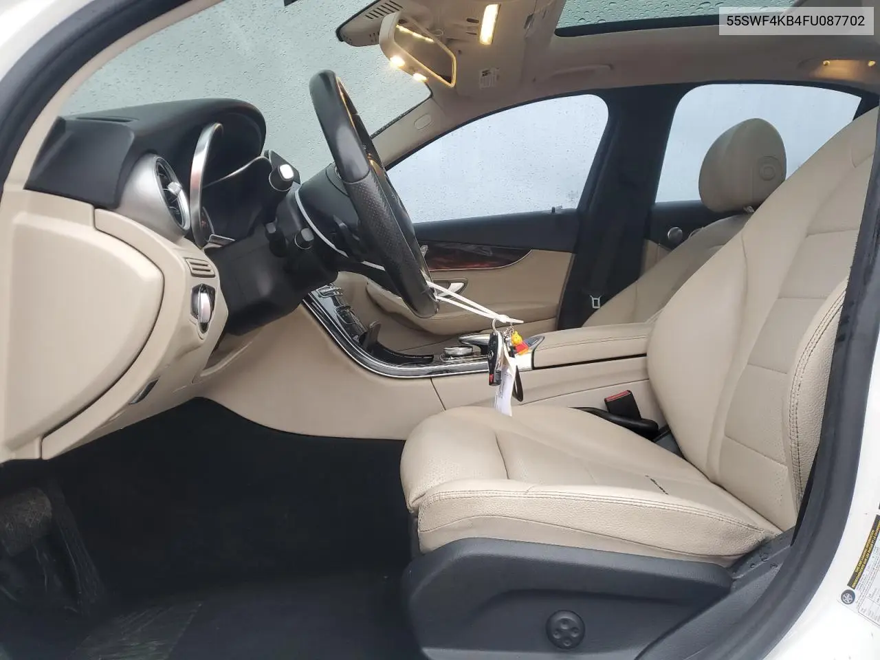55SWF4KB4FU087702 2015 Mercedes-Benz C 300 4Matic