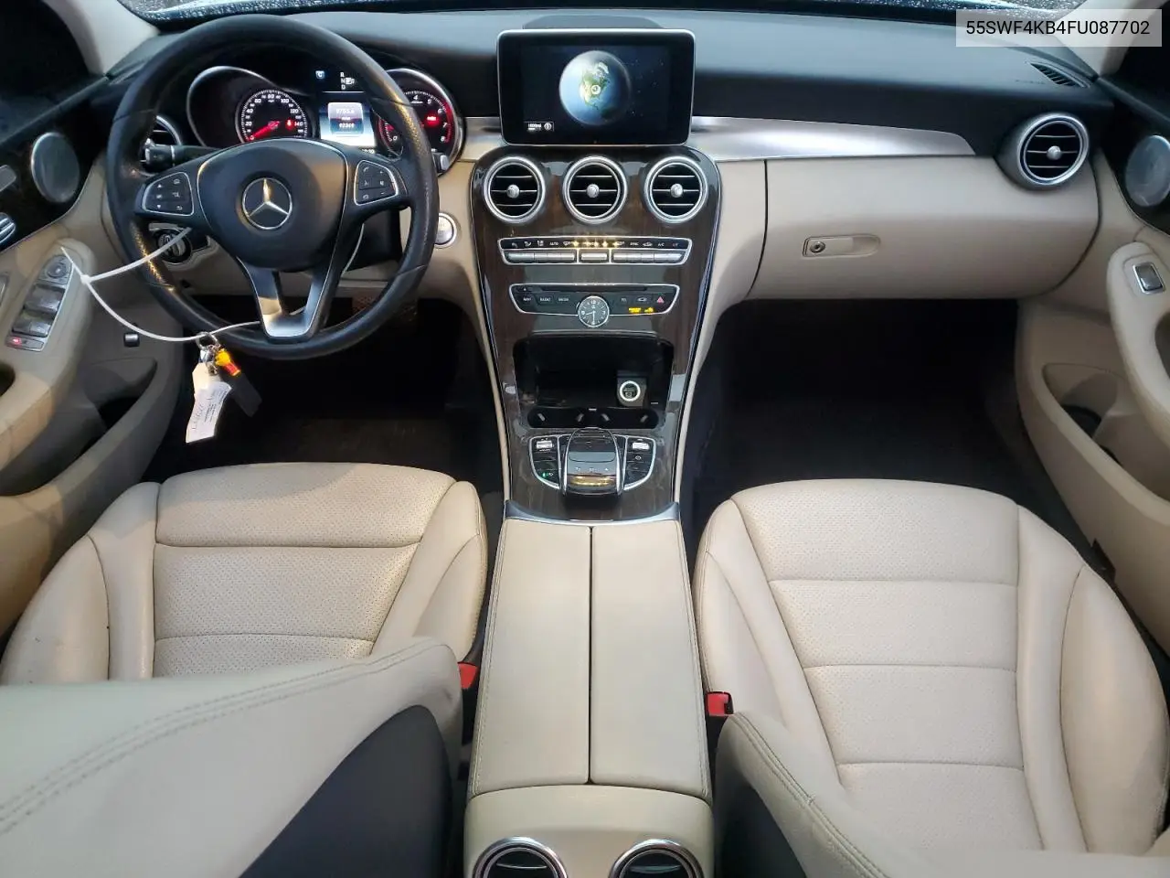 55SWF4KB4FU087702 2015 Mercedes-Benz C 300 4Matic