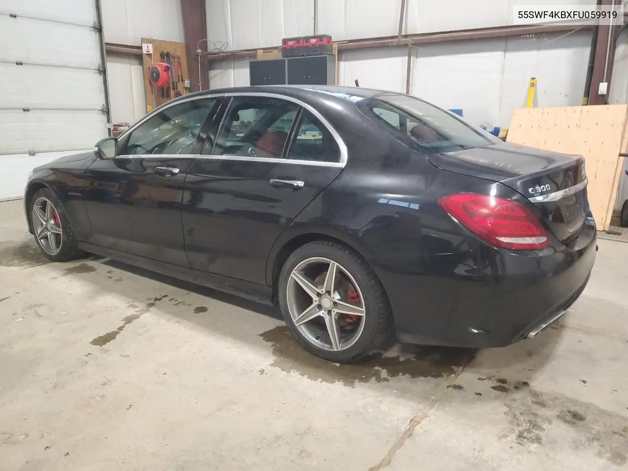 55SWF4KBXFU059919 2015 Mercedes-Benz C 300 4Matic