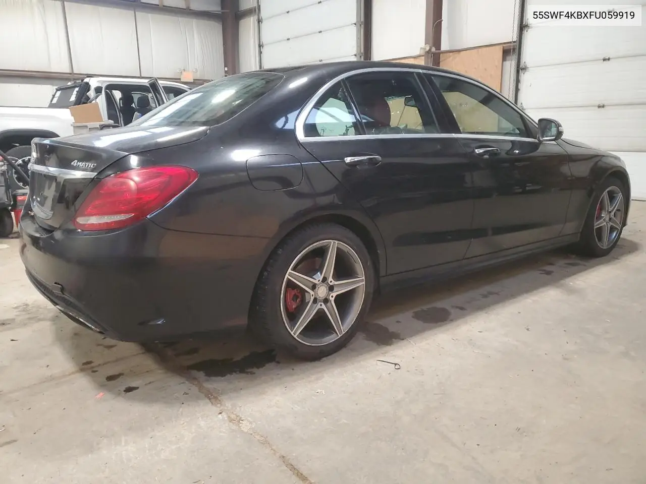 55SWF4KBXFU059919 2015 Mercedes-Benz C 300 4Matic