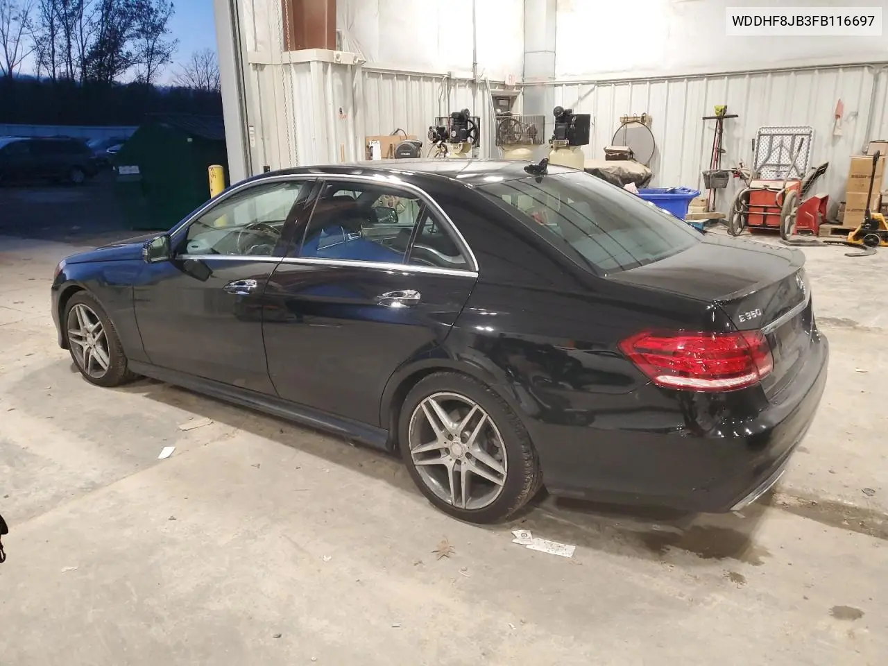 WDDHF8JB3FB116697 2015 Mercedes-Benz E 350 4Matic