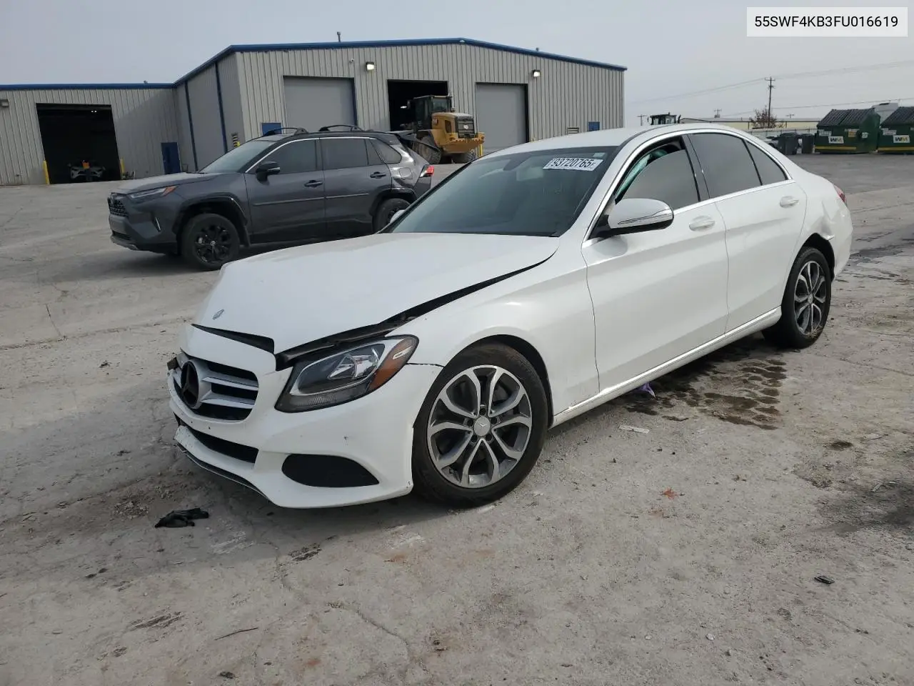 55SWF4KB3FU016619 2015 Mercedes-Benz C 300 4Matic