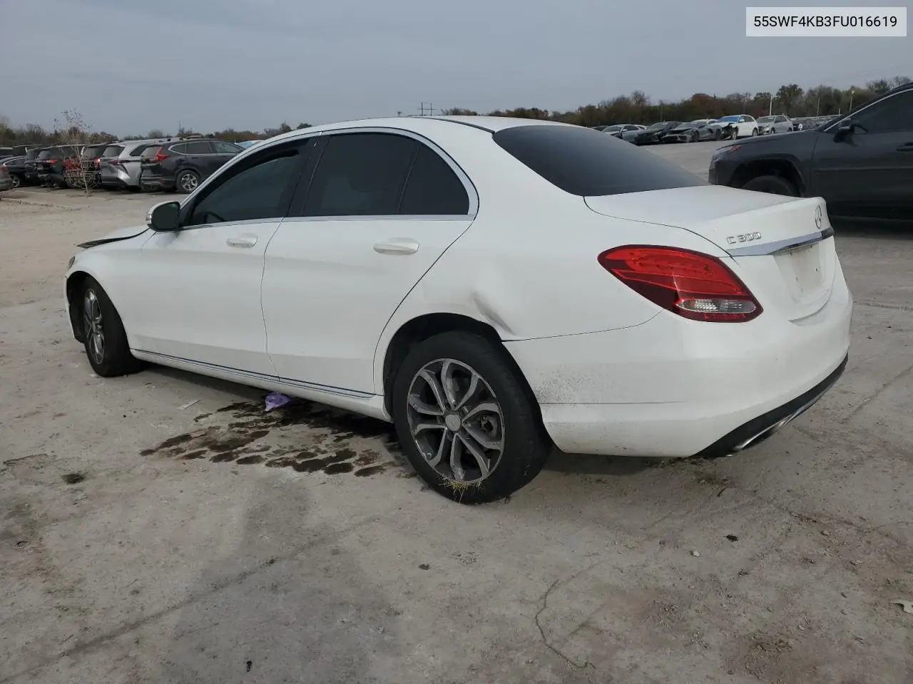 55SWF4KB3FU016619 2015 Mercedes-Benz C 300 4Matic