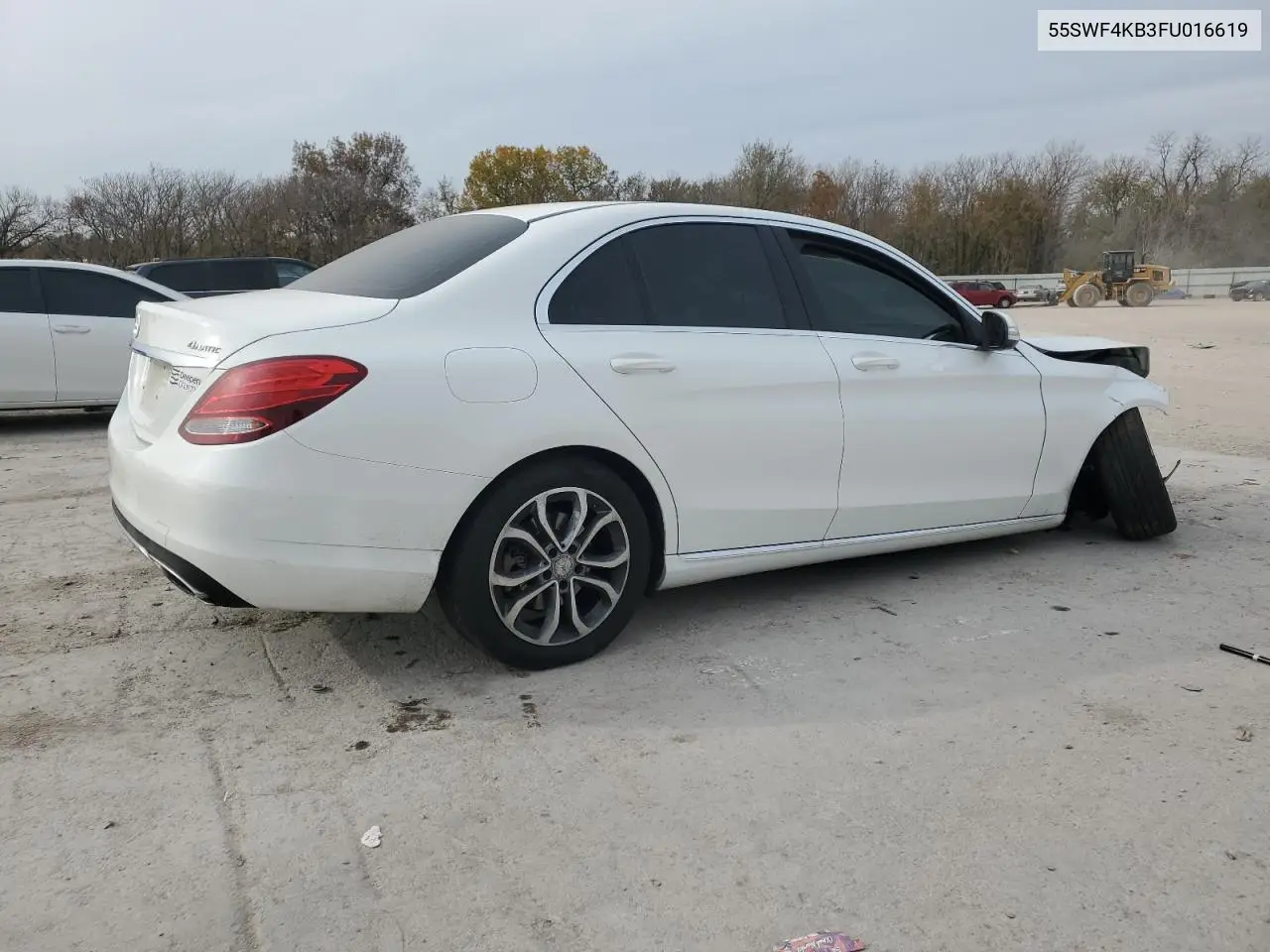 55SWF4KB3FU016619 2015 Mercedes-Benz C 300 4Matic
