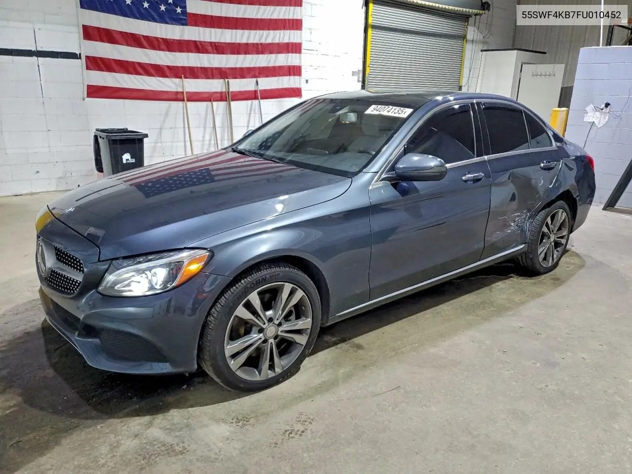 55SWF4KB7FU010452 2015 Mercedes-Benz C 300 4Matic