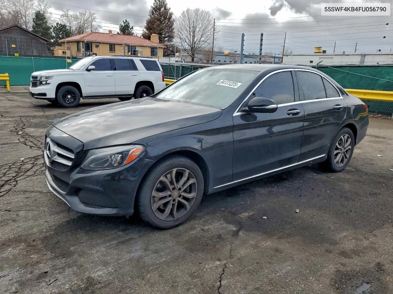 55SWF4KB4FU056790 2015 Mercedes-Benz C 300 4Matic
