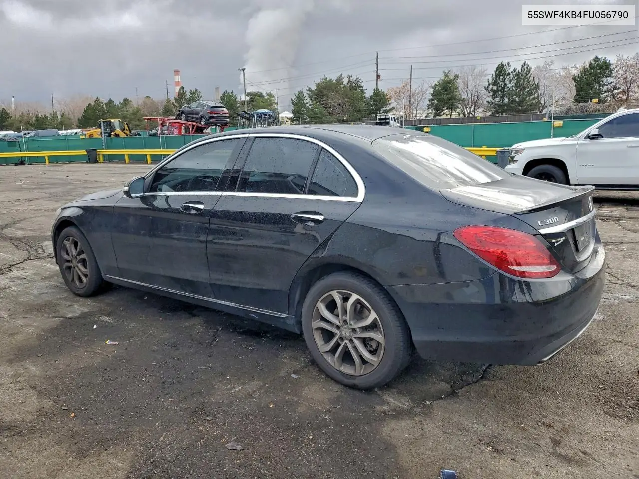 55SWF4KB4FU056790 2015 Mercedes-Benz C 300 4Matic