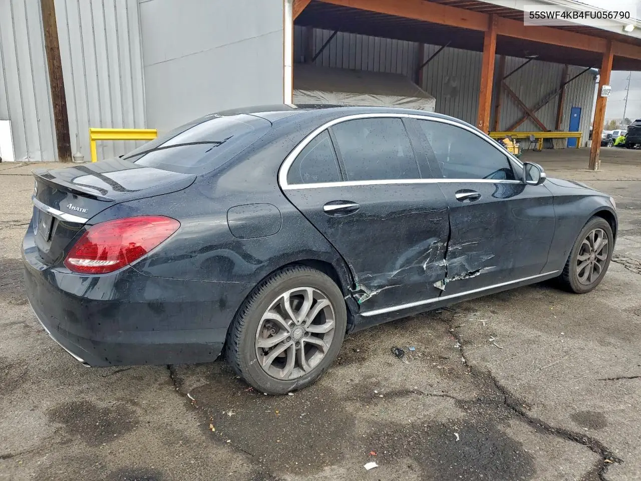 55SWF4KB4FU056790 2015 Mercedes-Benz C 300 4Matic