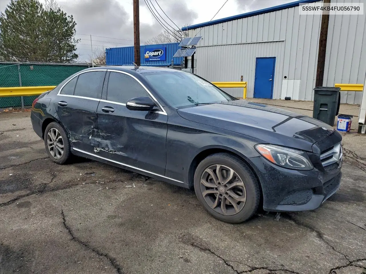 55SWF4KB4FU056790 2015 Mercedes-Benz C 300 4Matic