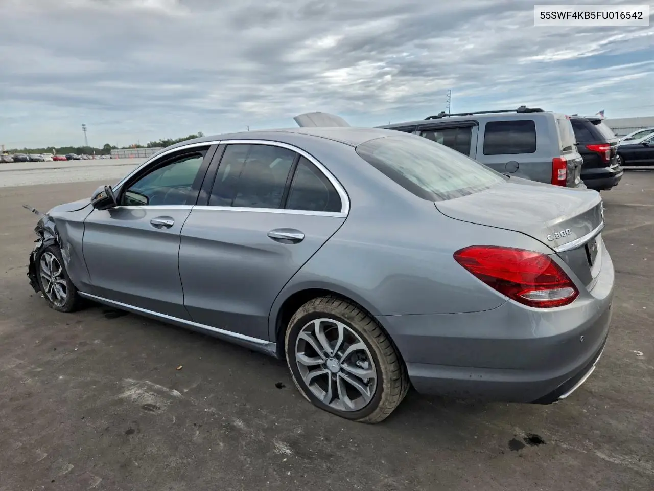 55SWF4KB5FU016542 2015 Mercedes-Benz C 300 4Matic
