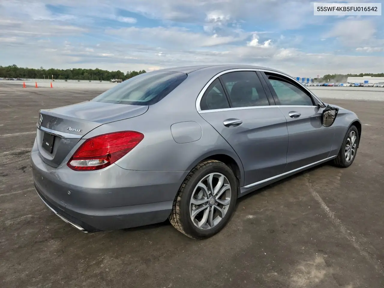 55SWF4KB5FU016542 2015 Mercedes-Benz C 300 4Matic