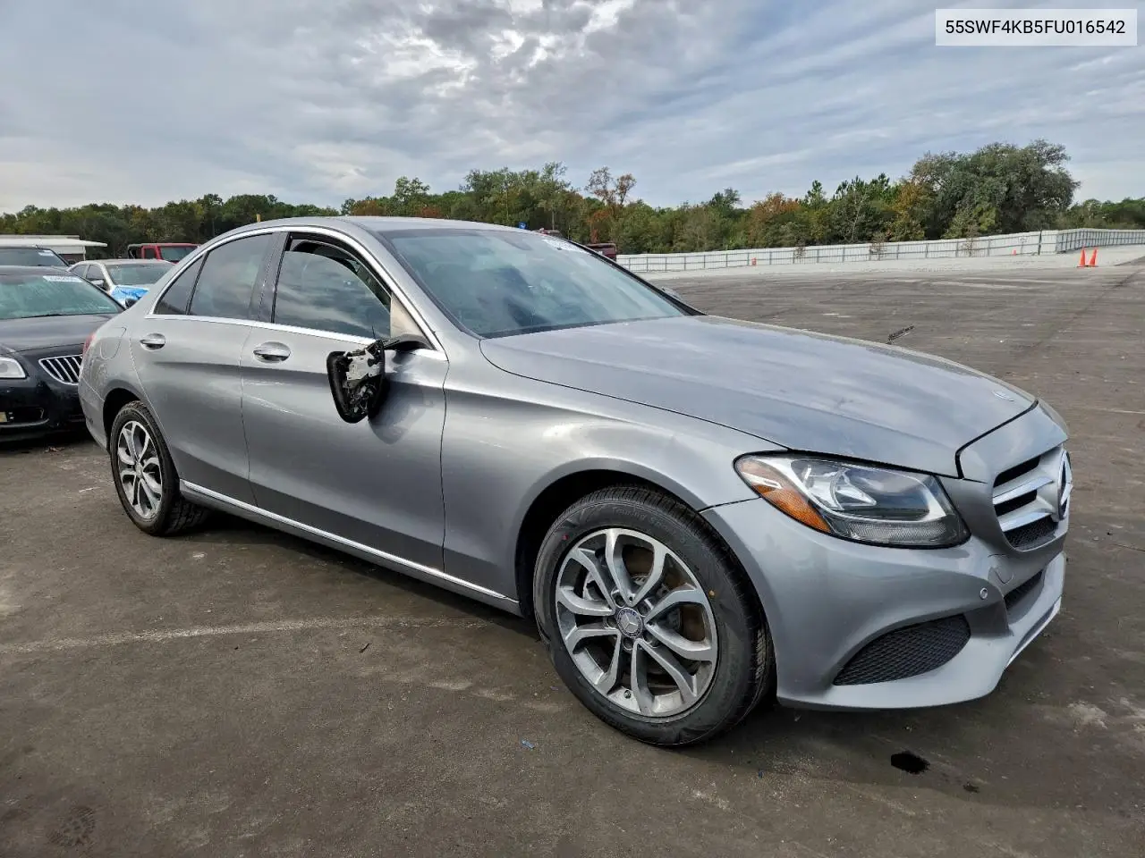 55SWF4KB5FU016542 2015 Mercedes-Benz C 300 4Matic