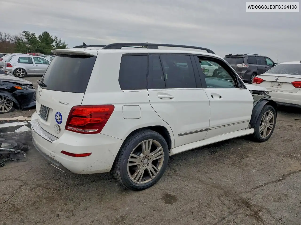 WDCGG8JB3FG364108 2015 Mercedes-Benz Glk 350 4Matic