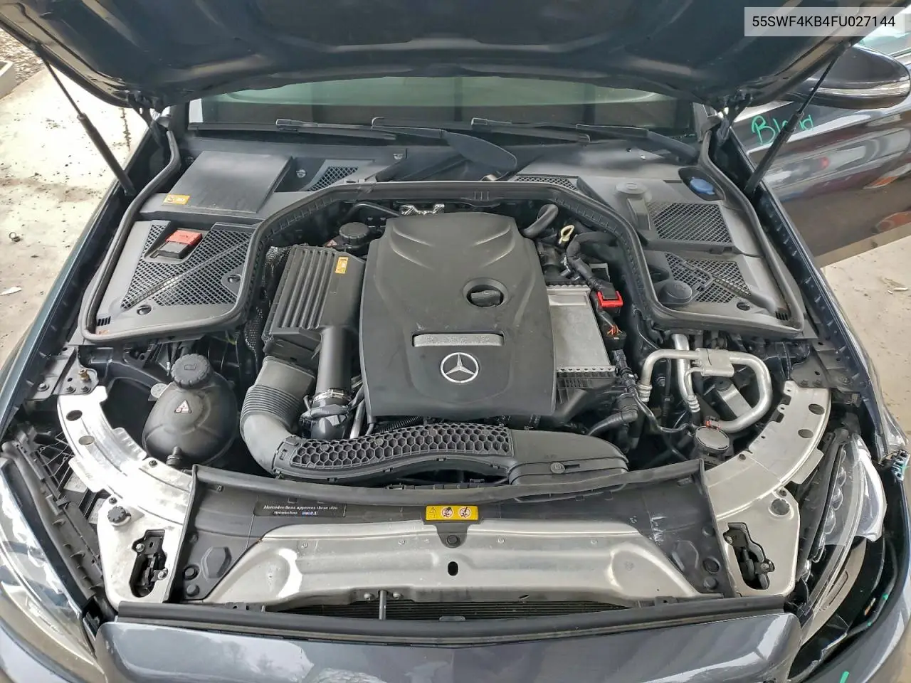 55SWF4KB4FU027144 2015 Mercedes-Benz C 300 4Matic