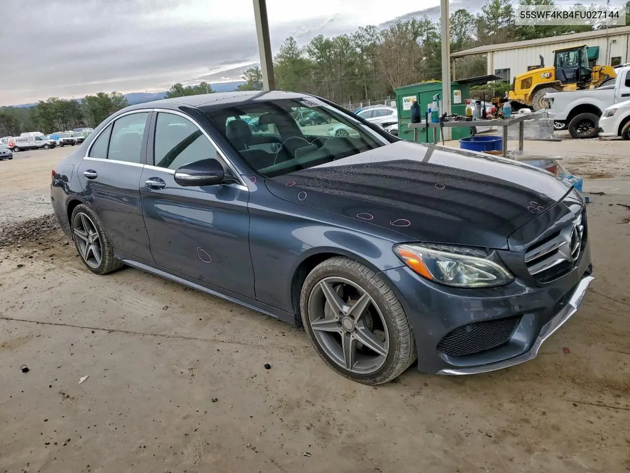 55SWF4KB4FU027144 2015 Mercedes-Benz C 300 4Matic