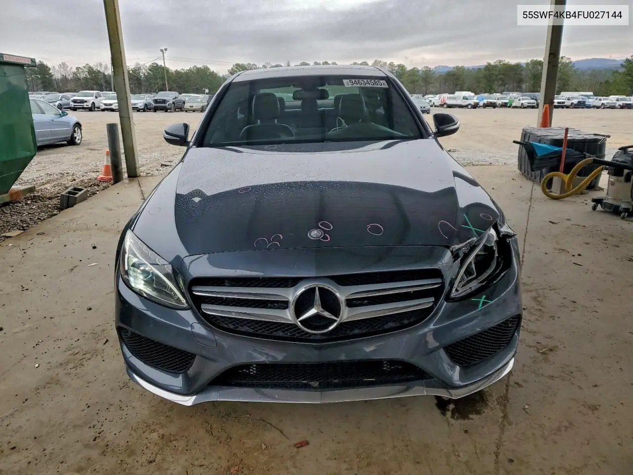 55SWF4KB4FU027144 2015 Mercedes-Benz C 300 4Matic