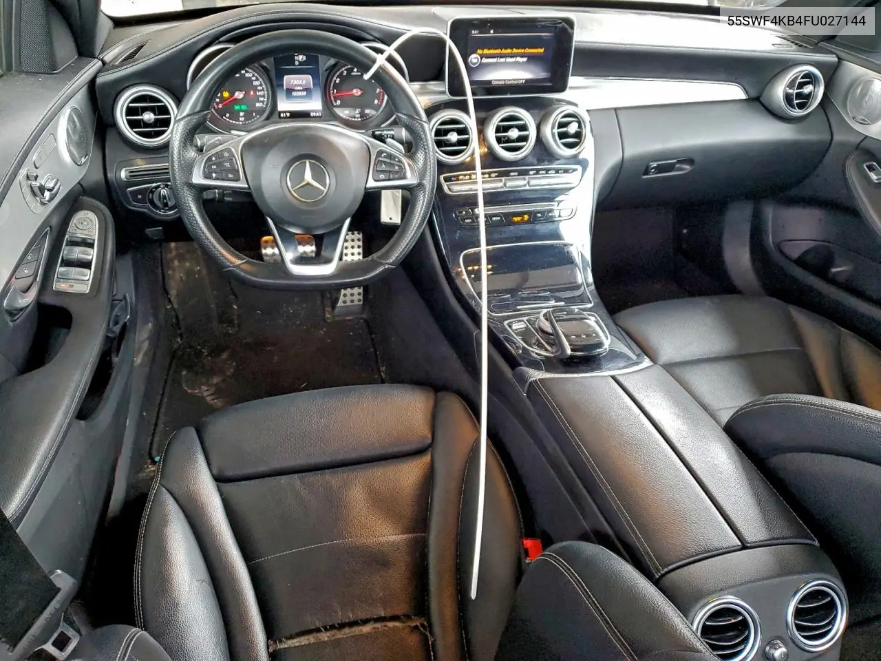 55SWF4KB4FU027144 2015 Mercedes-Benz C 300 4Matic