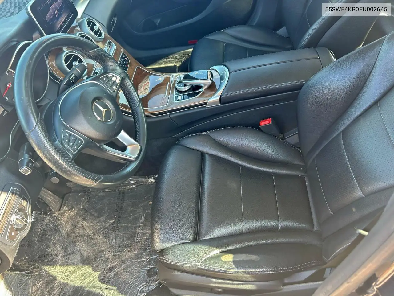 55SWF4KB0FU002645 2015 Mercedes-Benz C 300 4Matic