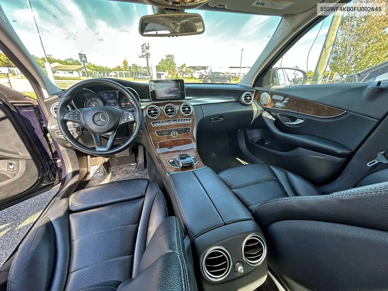 55SWF4KB0FU002645 2015 Mercedes-Benz C 300 4Matic