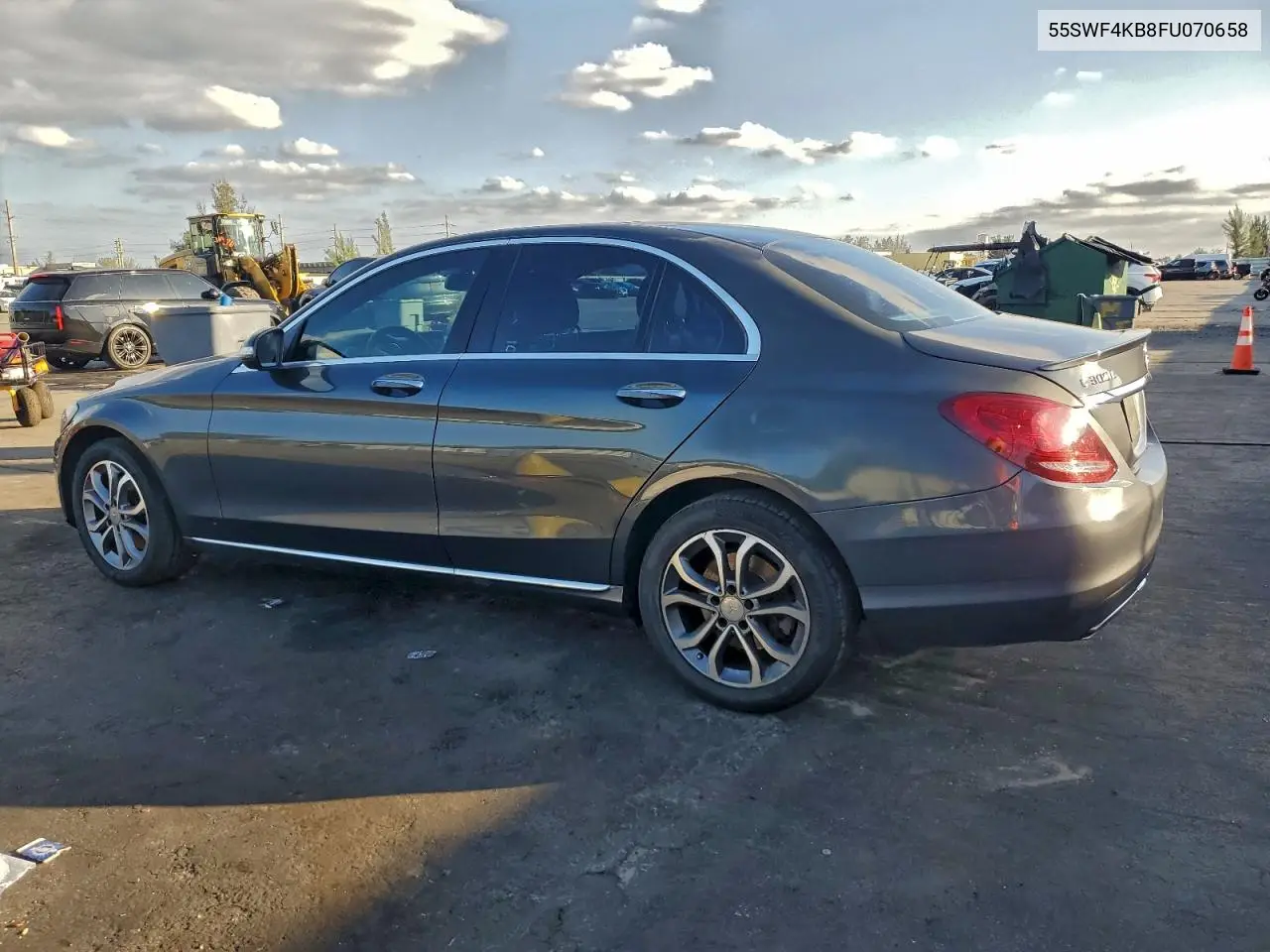 55SWF4KB8FU070658 2015 Mercedes-Benz C 300 4Matic