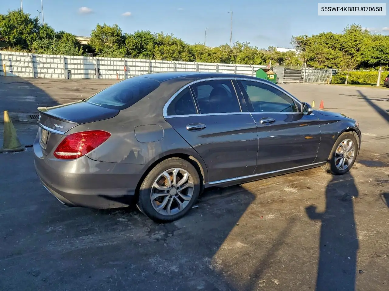 55SWF4KB8FU070658 2015 Mercedes-Benz C 300 4Matic