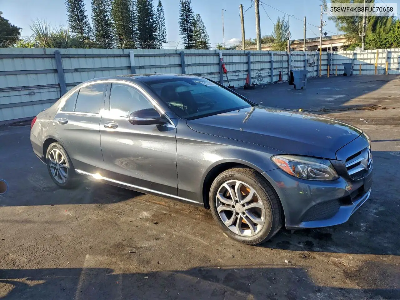 55SWF4KB8FU070658 2015 Mercedes-Benz C 300 4Matic