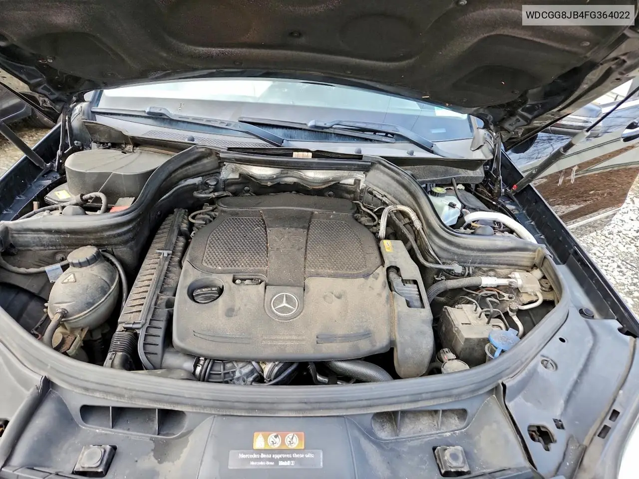 WDCGG8JB4FG364022 2015 Mercedes-Benz Glk 350 4Matic