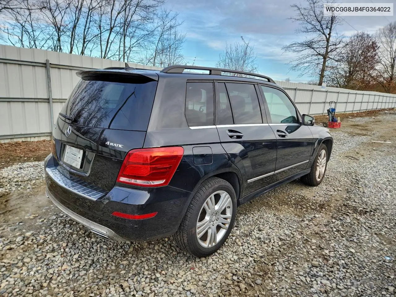WDCGG8JB4FG364022 2015 Mercedes-Benz Glk 350 4Matic