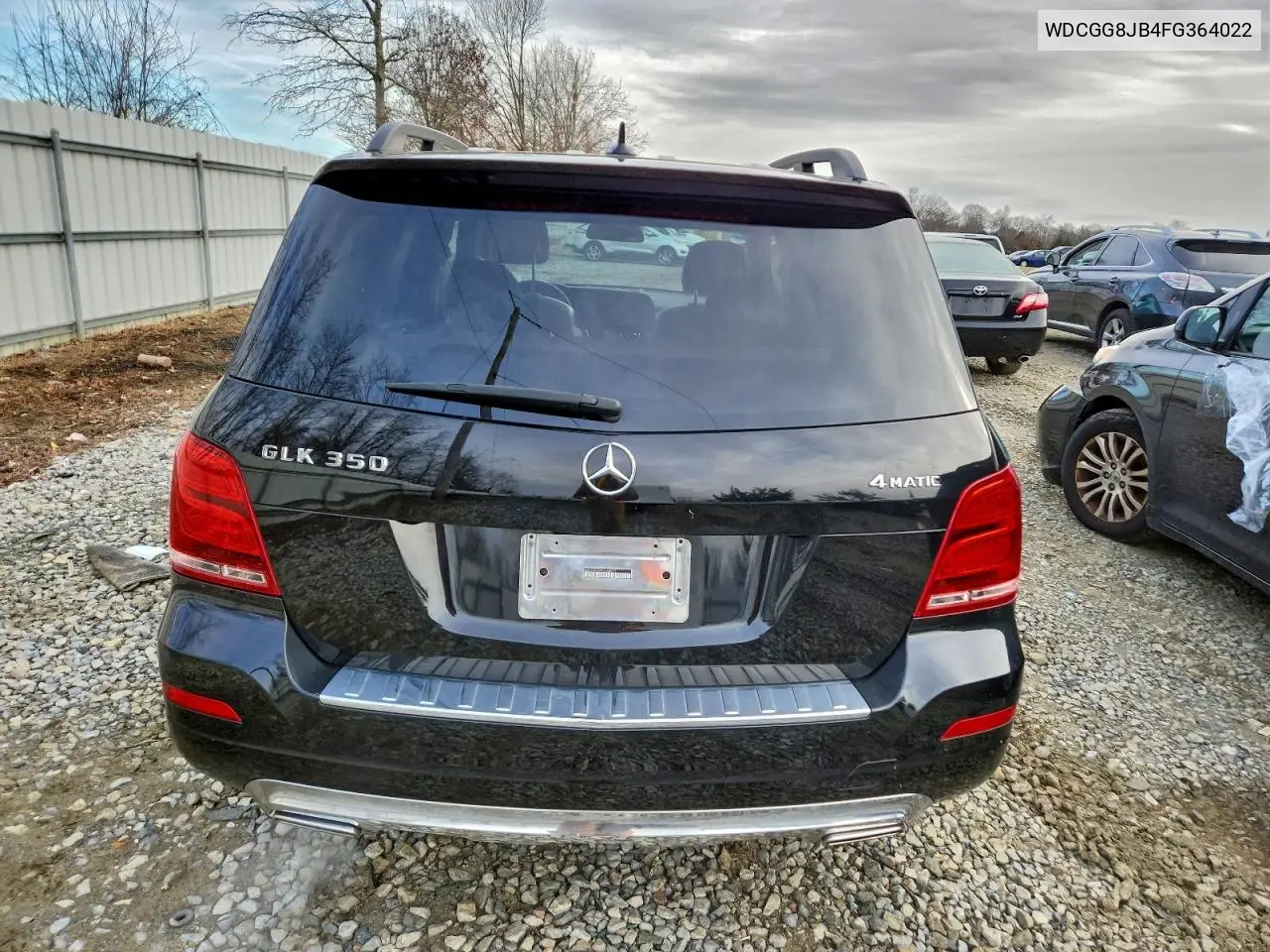 WDCGG8JB4FG364022 2015 Mercedes-Benz Glk 350 4Matic